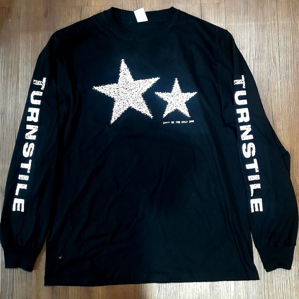 Long Sleeve TURNSTILE star logo /kaos band/kaos musik/hardcore/bootleg