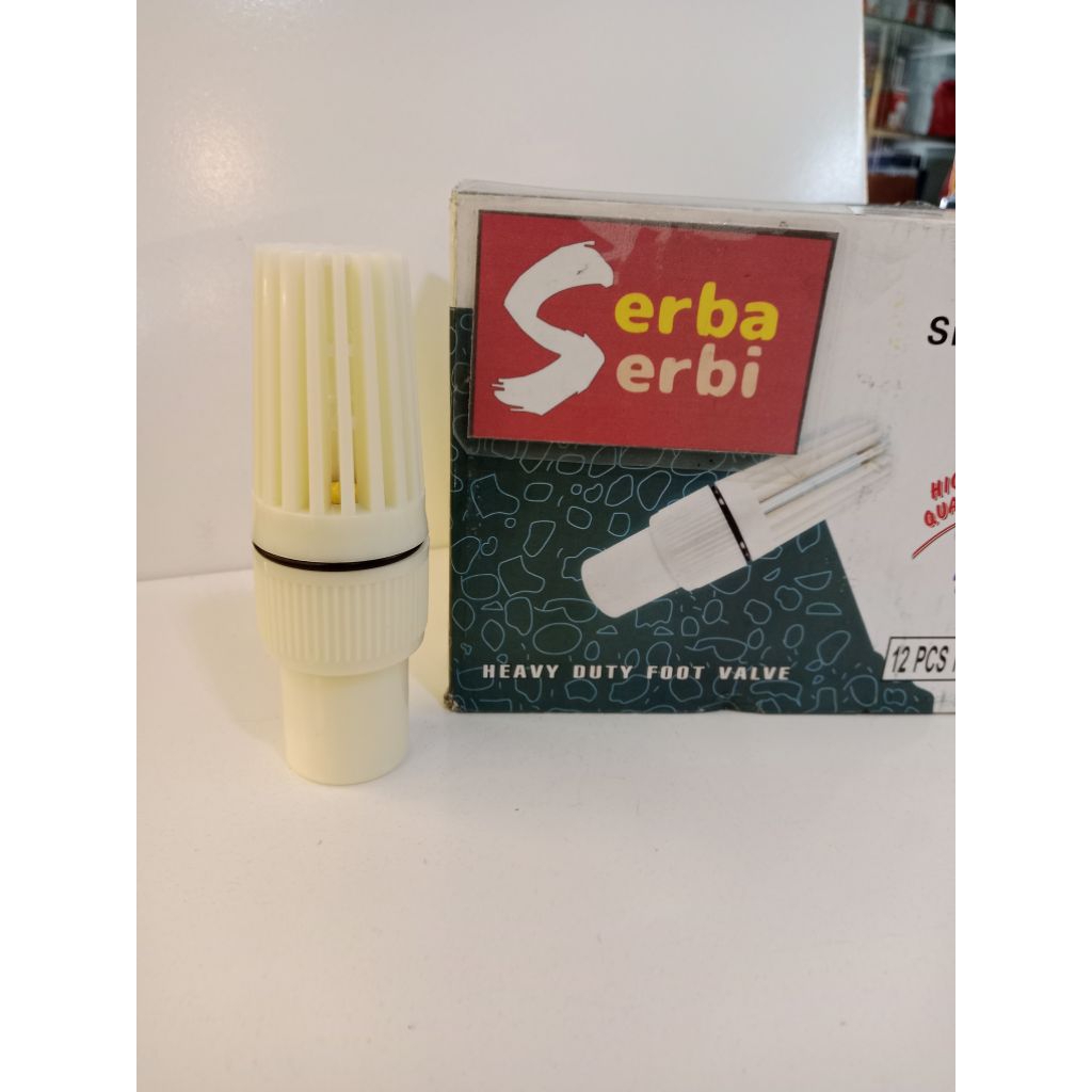 */LUSIN 12PCS PVC 3/4 KLEP*Klep saringan mesin pompa air