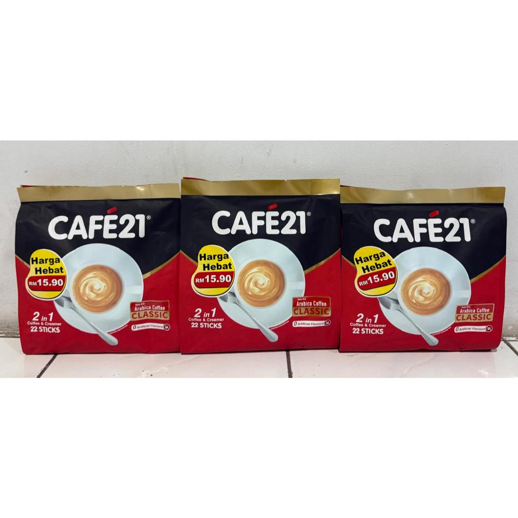

Cafe 21 Coffee mix 2in1 instant coffee mix 2 in 1 - Coffee Cafe 21 - coffee instant Coffemix Singapore (22 sachet) Ori