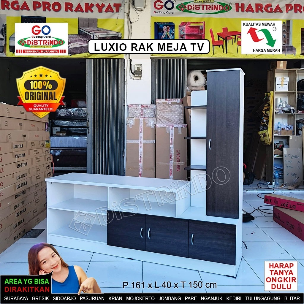 DISTRINDO Bufet TV Minimalis Untuk TV 45inch