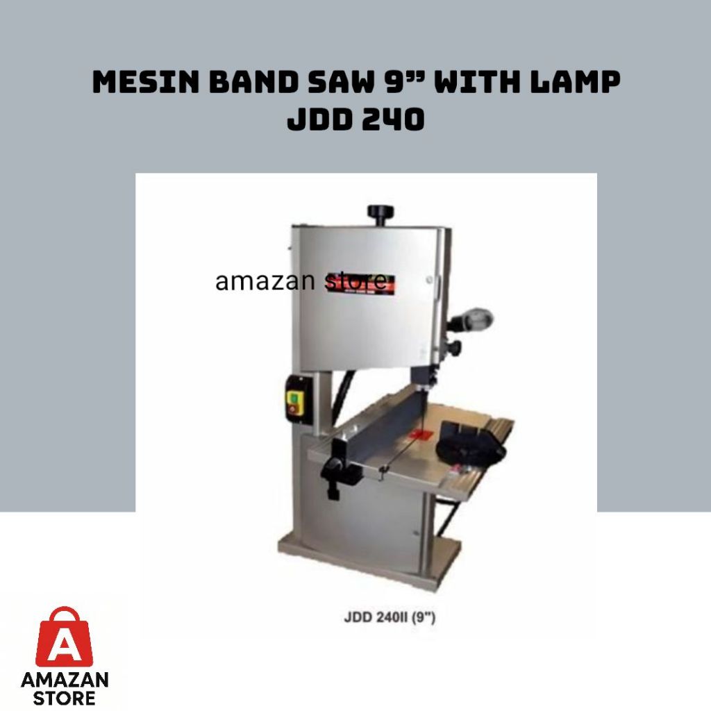 Mesin Band Saw 9" JDD 240 Wipro / Gergaji Potong Duduk Bandsaw 9" Wipro JDD 240