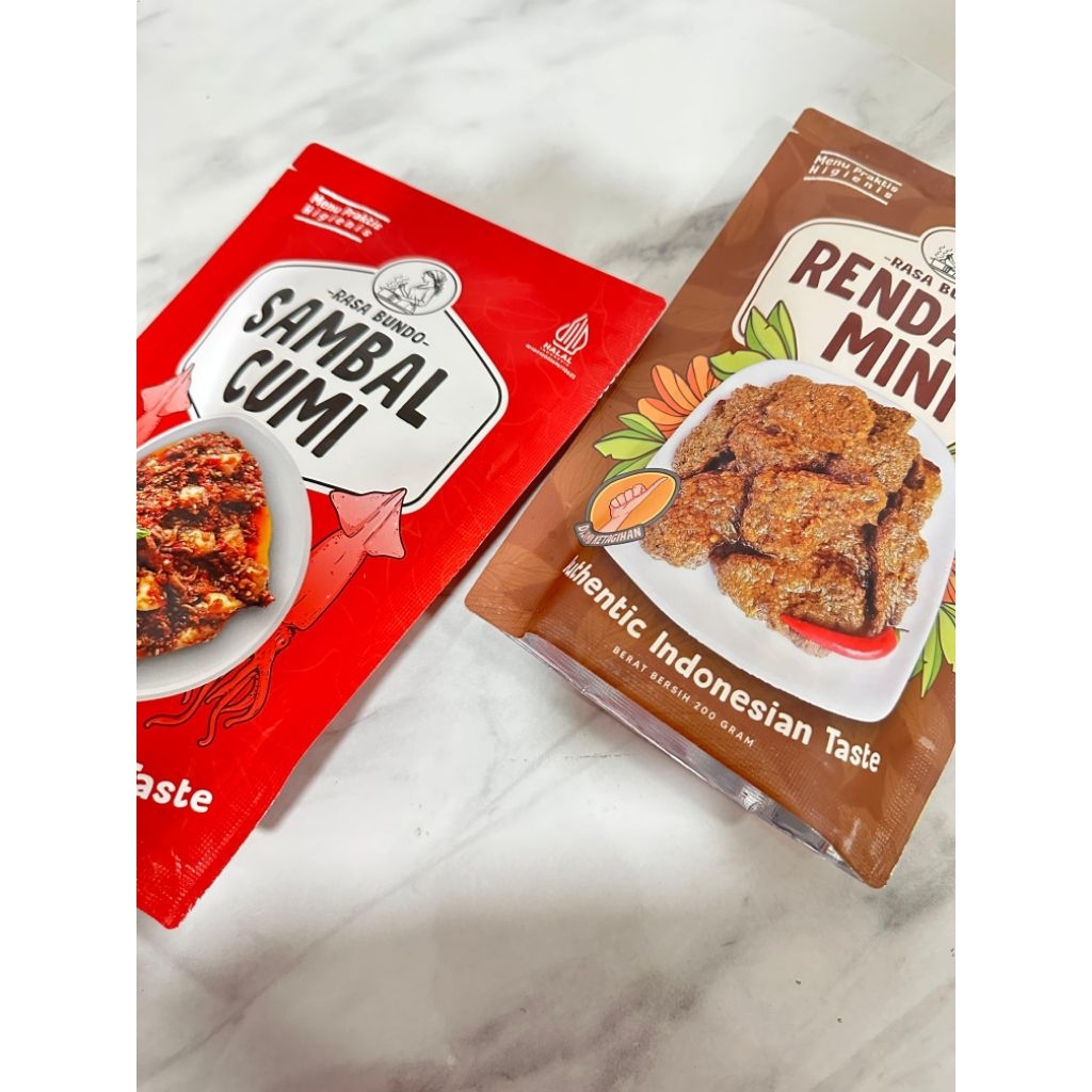 

rendang mini + sambal cumi (paket)
