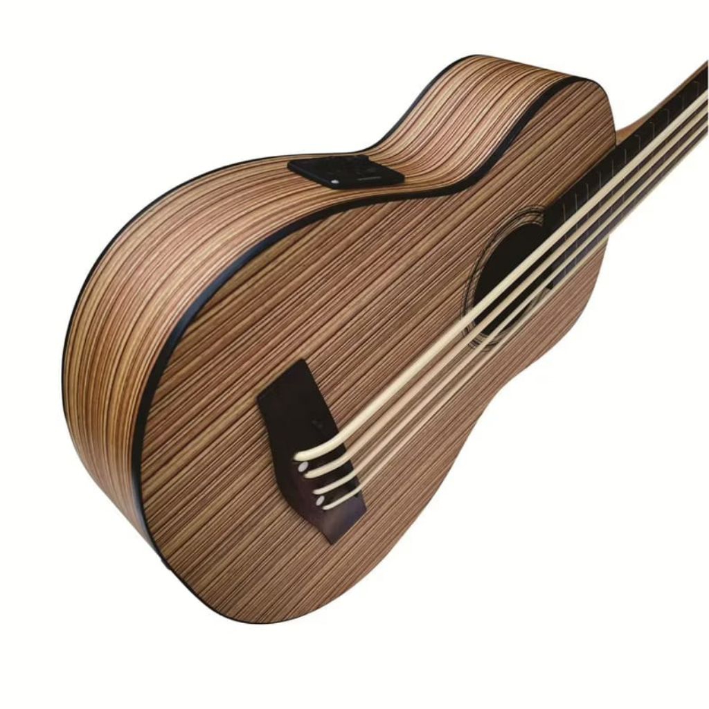 Ubass-ukulele bass freetless-baritone ukulele woodden  jazzie pro
