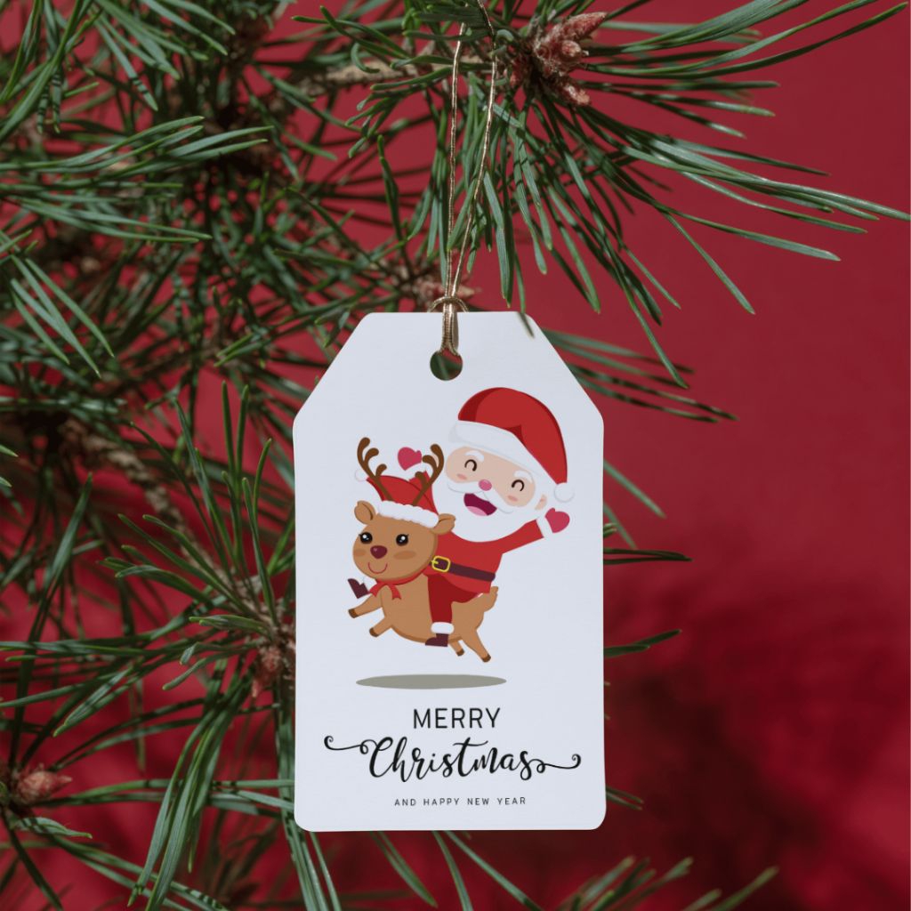 

Hangtag Edisi Natal Hantag Xmas Hantag Spesial Natal isi 30pcs