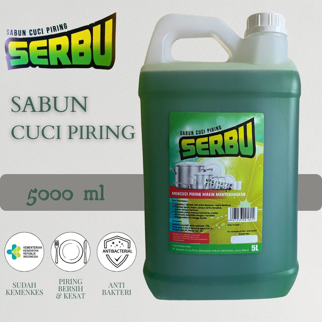 SERBU Sabun Cuci Piring 5L