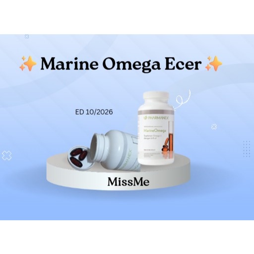 

Ecer Minyak Ikan Satu Biji Marine Omega Exp date 10/2026