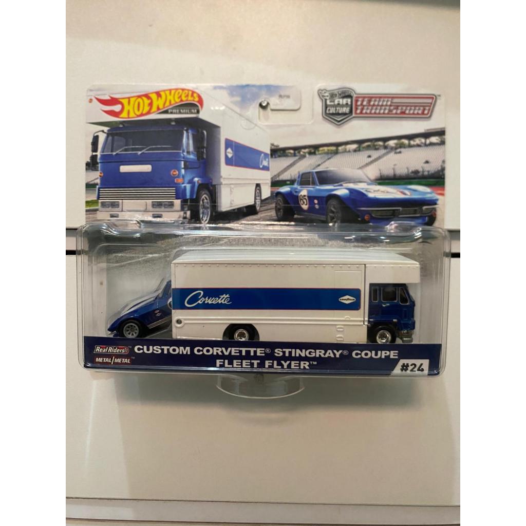 HOTWHEELS CUSTOM CORVETTE STINGRAY COUPE FLEET FLYER