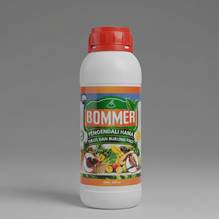 Bommer Pestisida Rodentisida Obat Semprot Pupuk Cair Plus ZPT Pengendali Pengusir Hama Tikus Burung 