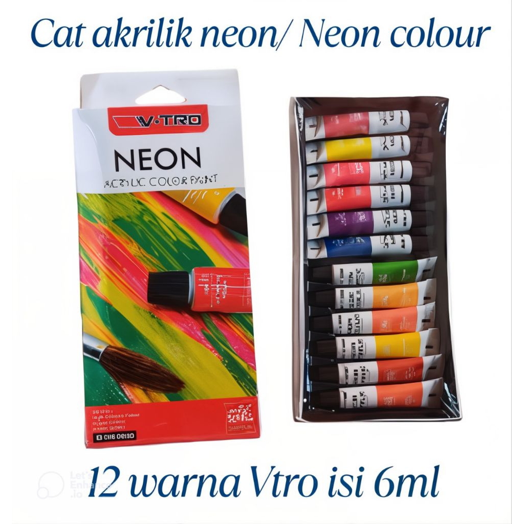 

Cat Akrilik Neon DIY Acrylic Colour Neon 12w Vtro 6ml