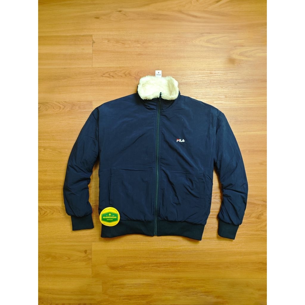 Vintage fila  reversible boxy jacket