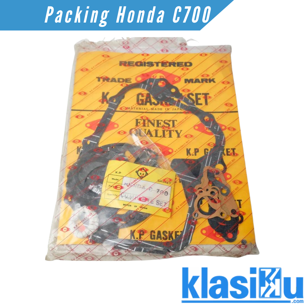 Paking Mesin Komplit Honda C700 C 700 C800 C 800 C70 C 70 Perpak Gasket Honda Supercub c70 Komplit S