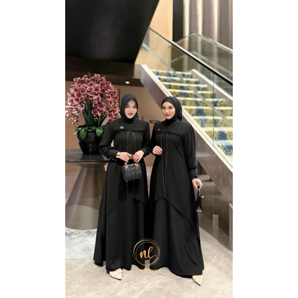 Jasmine Dress - New lusy || Gamis terbaru