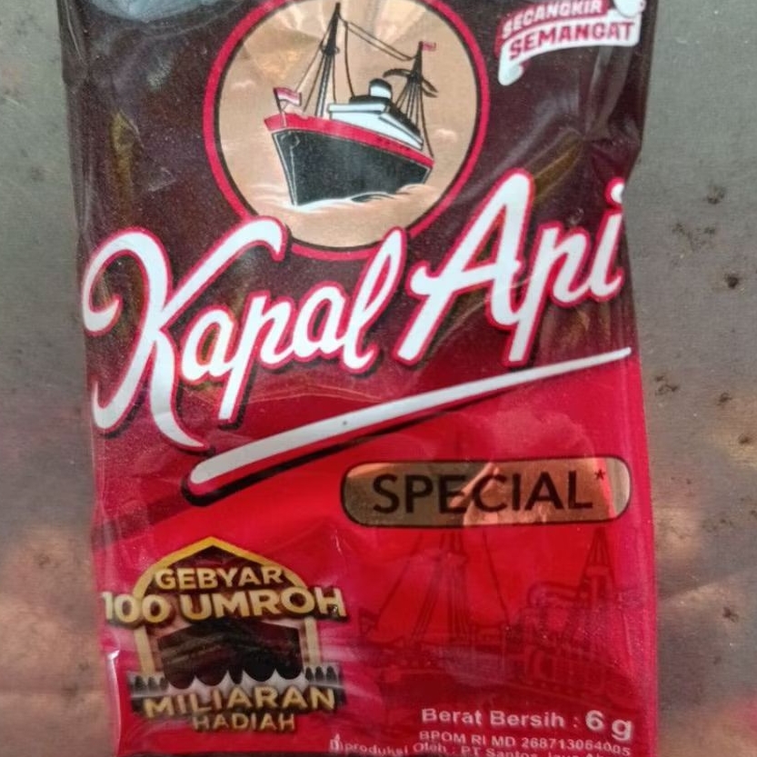 

KOPI KAPAL API HITAM MINI TANPA GULA 10 GRATIS 1 PCS