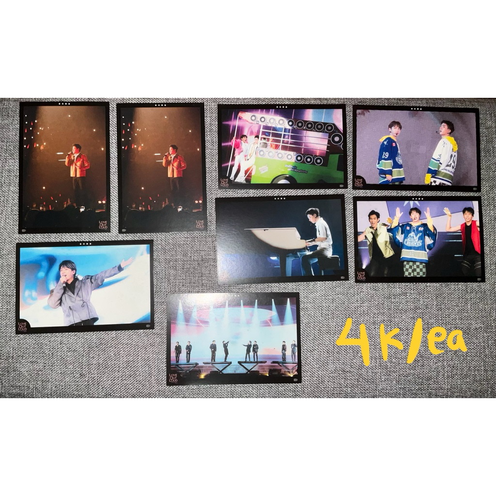 Official Postcard GMMTV LOL Love Out Loud 2022 Krist Singto Off Gun Group
