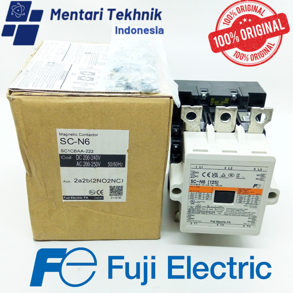 SC-N6 220V Magnetic Contactor Fuji Electric ORIGINAL