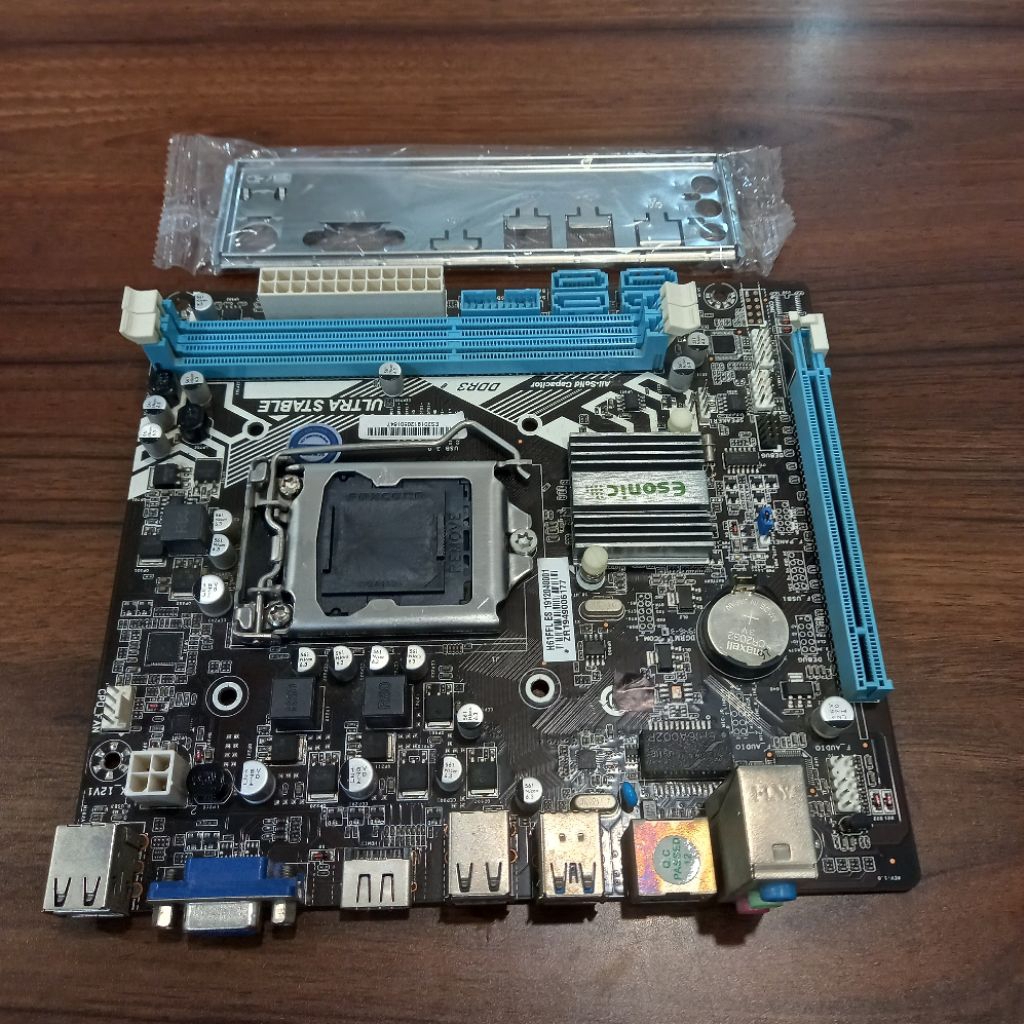 motherboard H61 1155 Esonic bekas