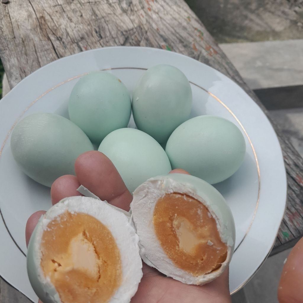 

Telur Asin matang enak 15 butir ukuran besar sedang AB