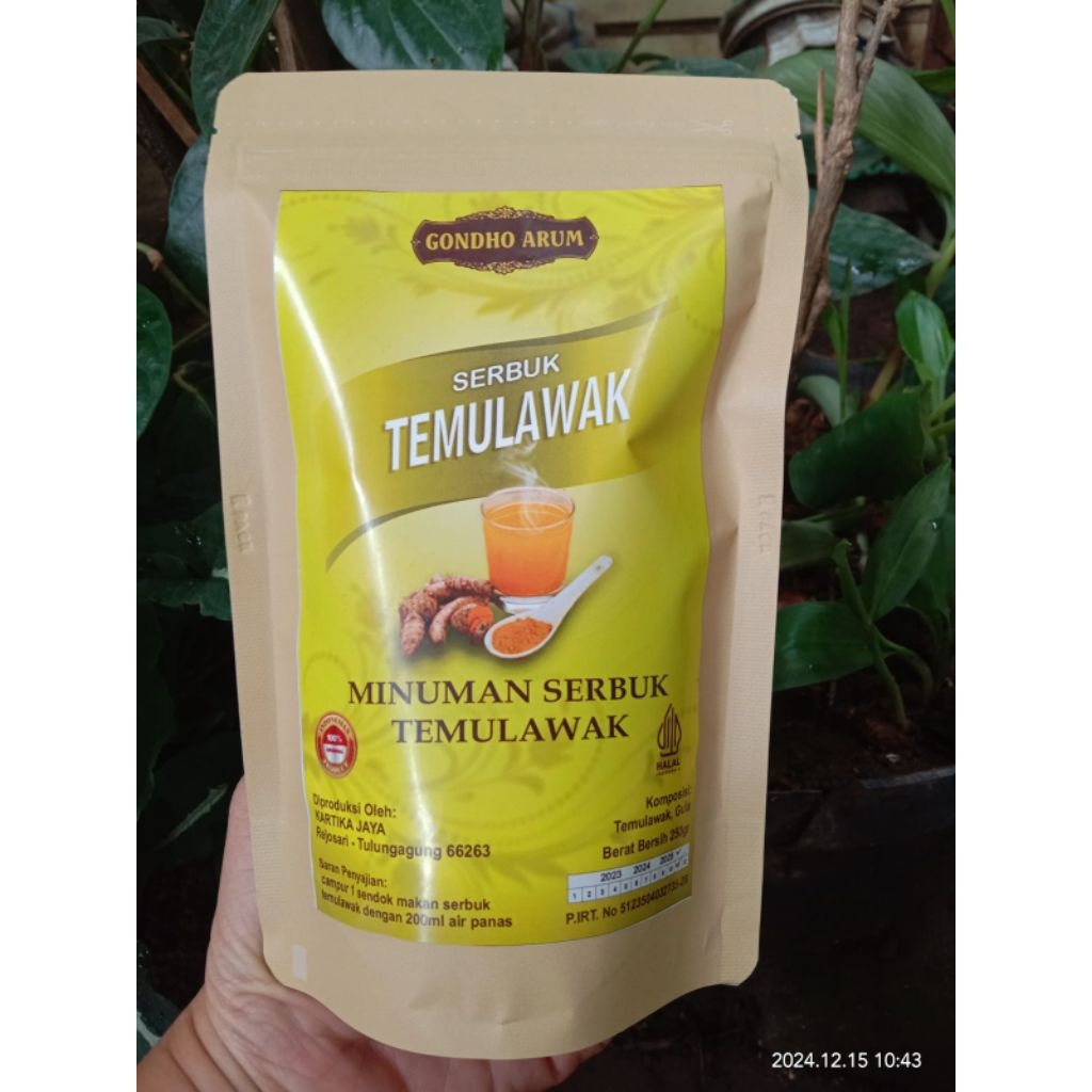 

Minuman Serbuk Temulawak 250gram