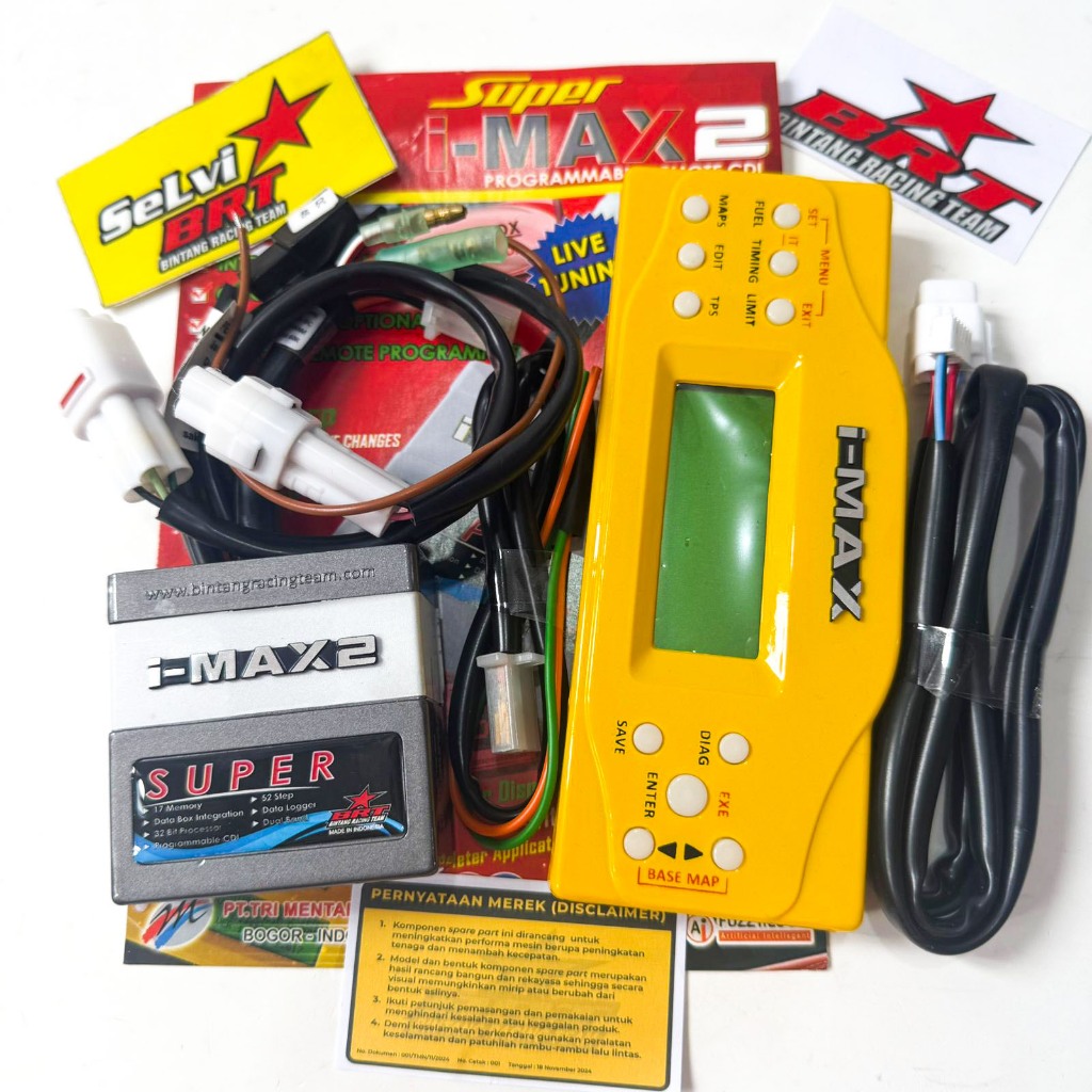 IMAX 2 SUPER 52 STEP BRT CDI + PLUS REMOTE SCORPIO YZ 125 VIAR 250