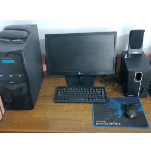 Full set komputer,cpu,dan sound simbada