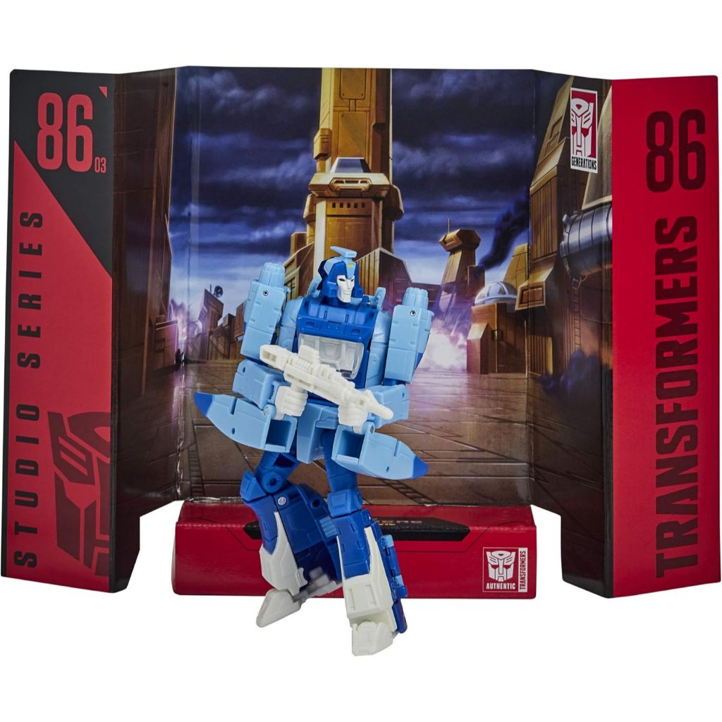 Transformers Toys Studio Series 86-03 Deluxe Class The The Movie 1986 Blurr Action Figure