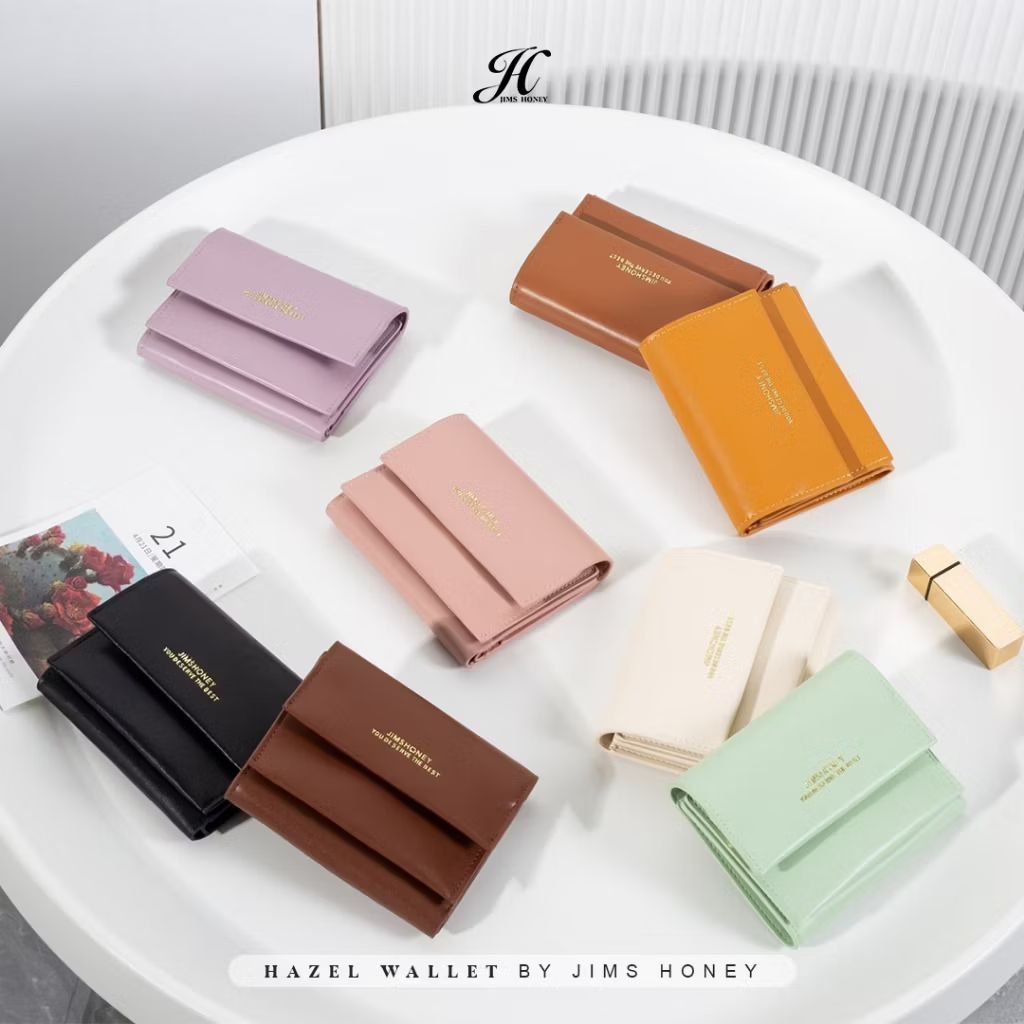 HAZEL WALLET JIMS HONEY | DOMPET HAZEL | DOMPET LIPAT JIMS HONEY | DOMPET WANITA | JIMS HONEY