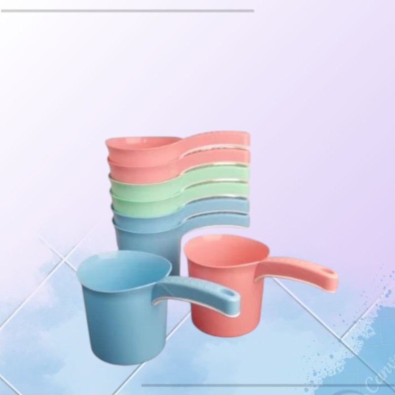 Gayung Dubai,Gayung mandi besar dan tebal, Gayung pastel warna warni