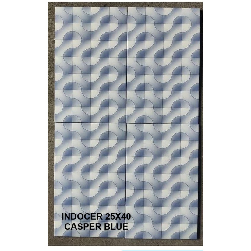 Keramik indocer 25x40 Casper Greyish casper blue kw 3 KERAMIK DINDING 25X40 KERAMIK DINDING KAMAR MA