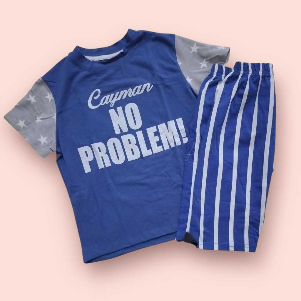 Setelan Baju Anak "Cayman NO PROBLEM