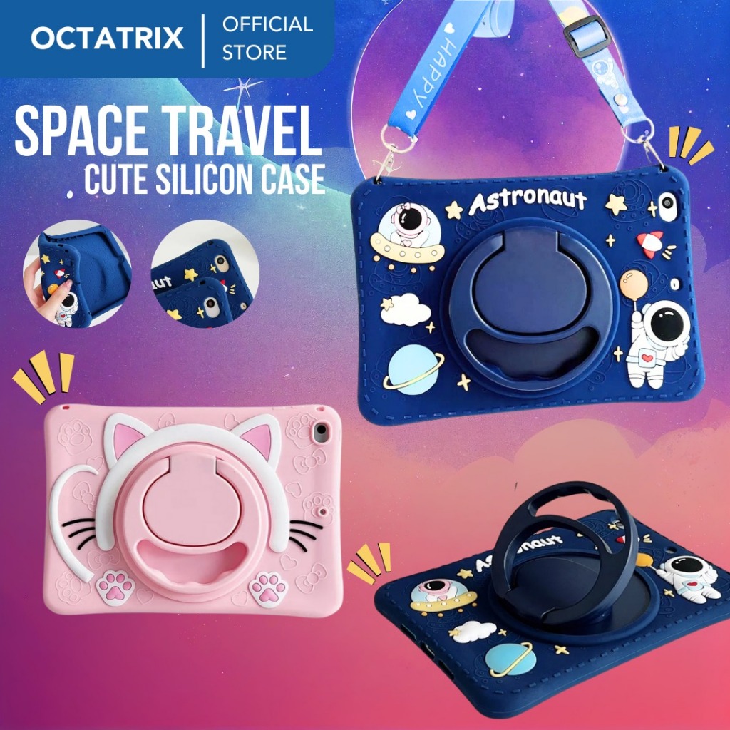 Casing Huawei Matepad 11.5 2023 /11" Air 11.5" / SE 10.4" / T10S 10.1" Cover Silikon Tablet Kids 360