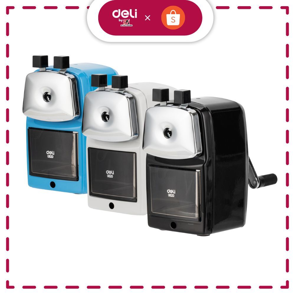 

Deli Rautan Putar Ekstra Tajam tahan lama anti slip berdiri stabil di meja E0620