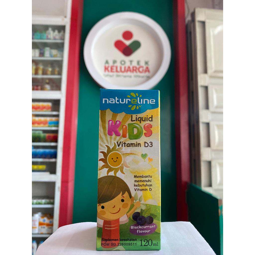 NATURELINE D3 400 IU KIDS SYR 120ML
