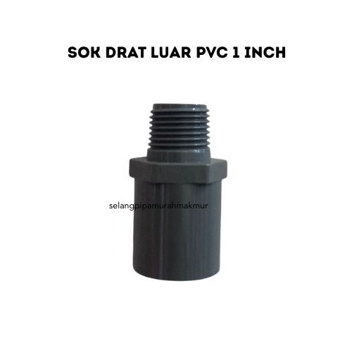 SOK DRAT LUAR PVC 1 INCH ATAU SDL PVC 25MM