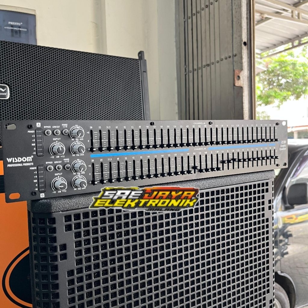 Equalizer Wisdom FB 231 / FB231 - Equaliser / Equalizer Wisdom EQ 231 New Original