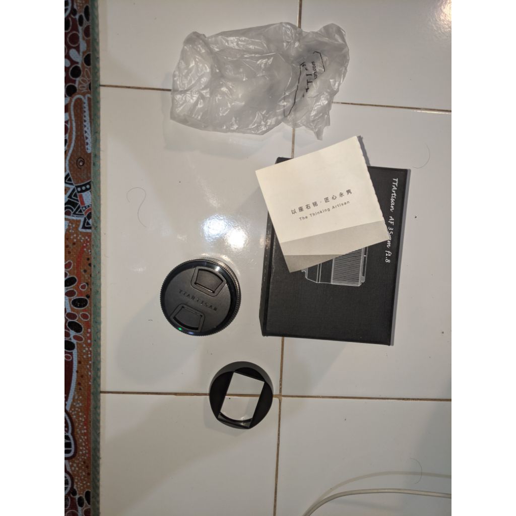 Ttartisan 35mm f.1.8 for sony bekas