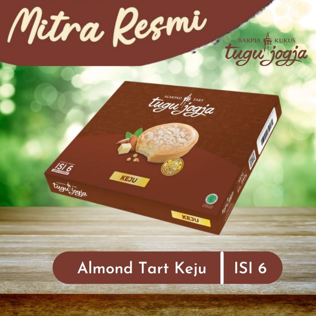 

Almond tart keju Tugu Jogja