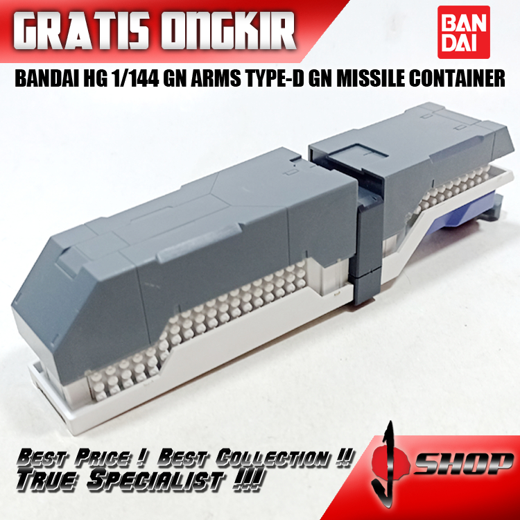 BANDAI HG 1/144 GN ARMS TYPE-D GN MISSILE CONTAINER HG3140