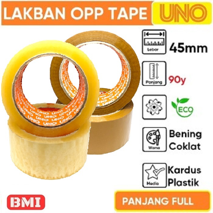 

Lakban OEM OPP Tape Panjang Full Ketebalan 45 Micron Murah dan Rekat