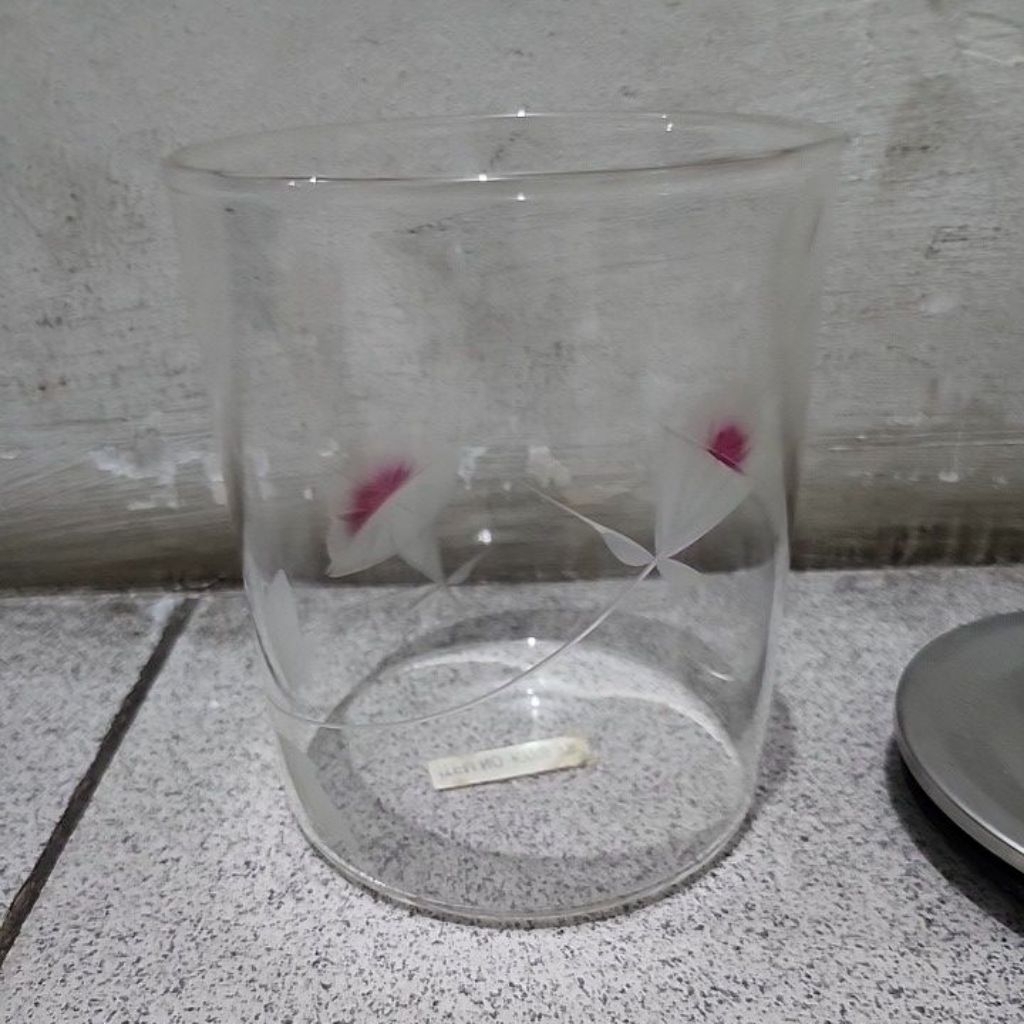 toples kue kaca bunga minimalis toples kaca unik kiyoko 807s