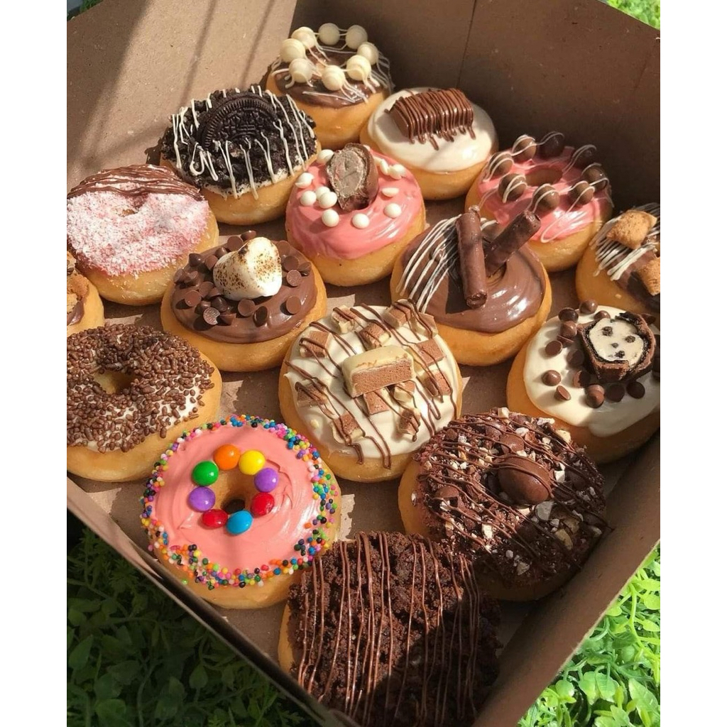 

Donat Premium Isi 6pcs dan 12pcs Topping Premium Homemade — Freshly Baked.lah by Order