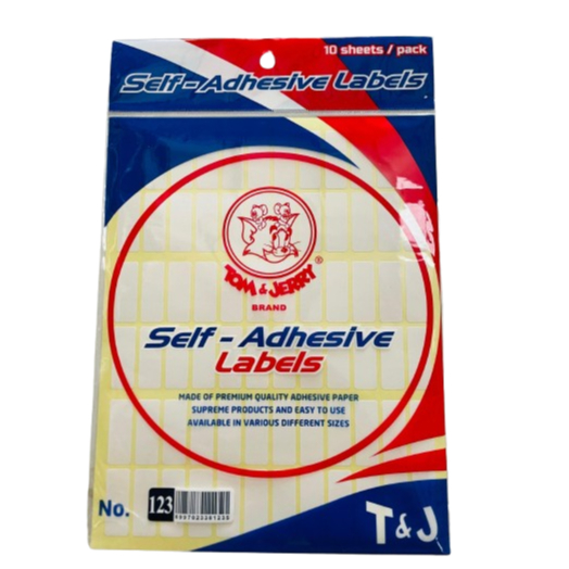 

LABEL NAMA / LABEL HARGA / STICKER LABEL / LABEL TJ / KERTAS STICKER TOM & JERRY 123/ KERTAS STICKER T&J 123