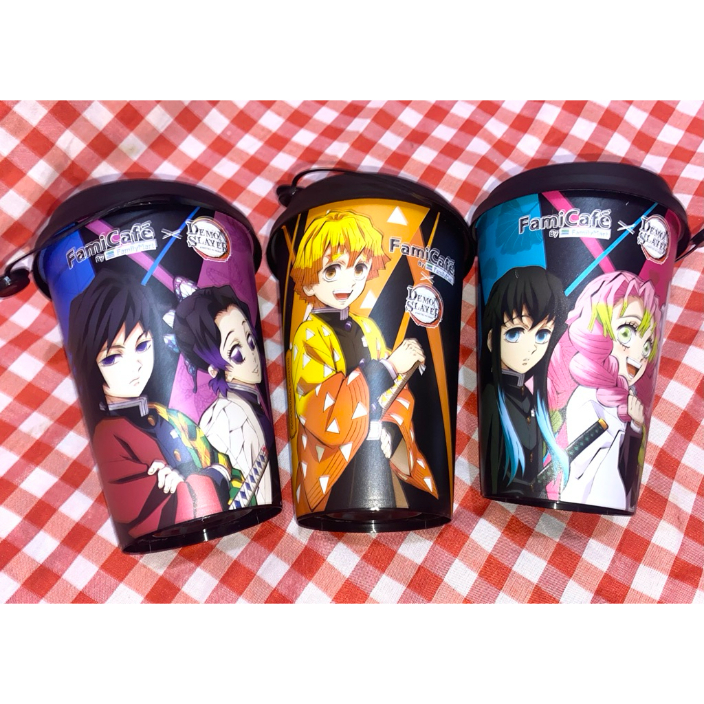 cup demon slayer family mart zenitsu giyushinobu mitsuri muichiro