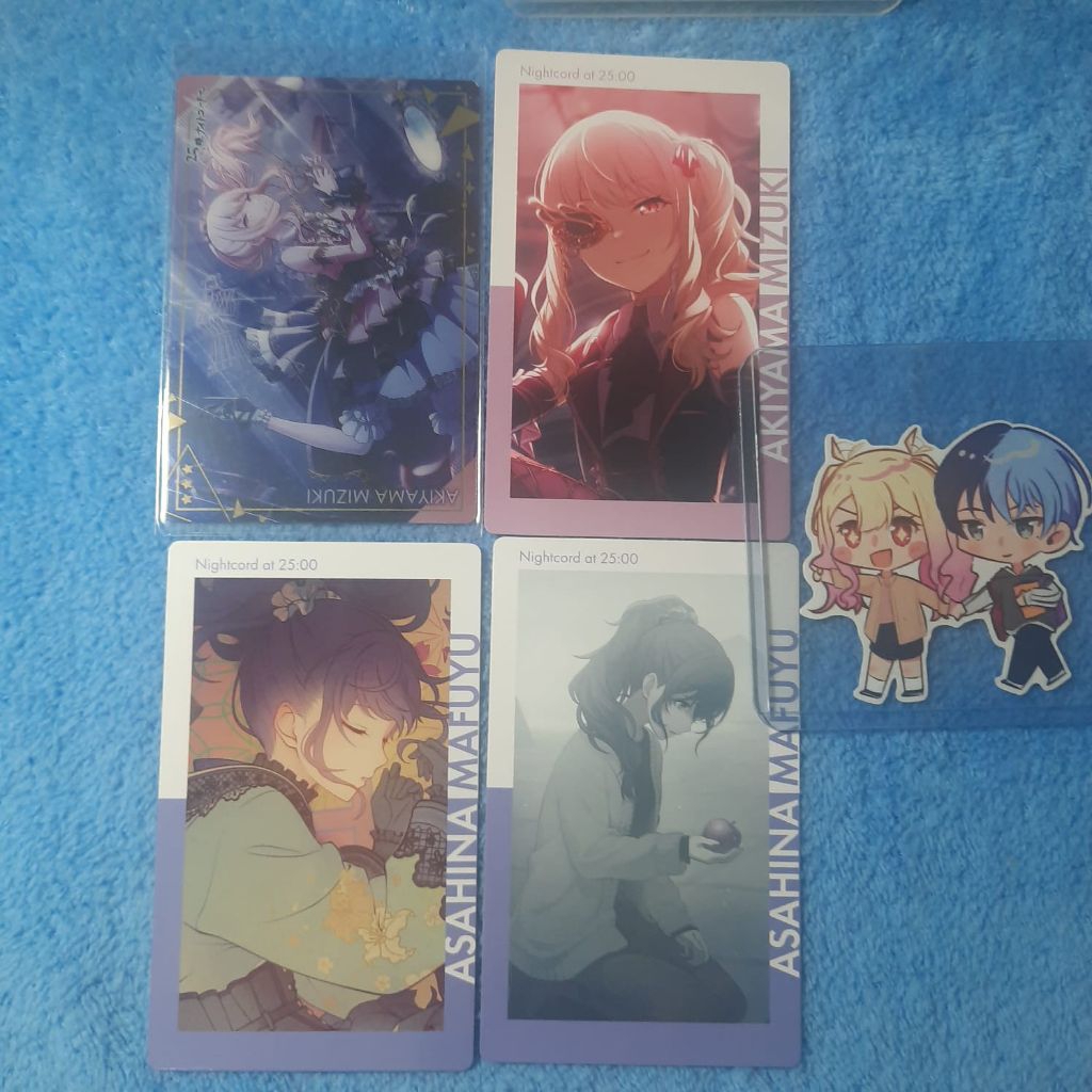 ePick card official Akiyama Mizuki & Asahina Mafuyu Project Sekai Colorful stage