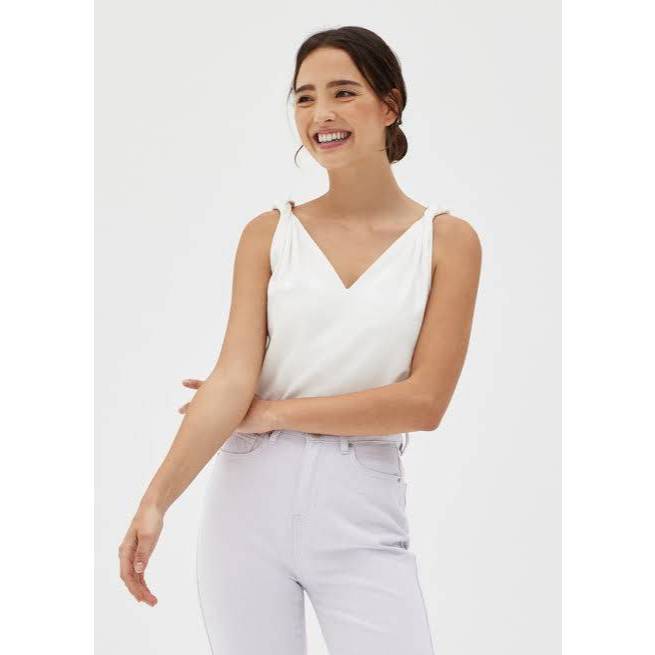 Pabrik branded @n@ (Jcpnny brand) twist shoulder tank top S L XL 0x 1x BIG SIZE petite ukuran besar 