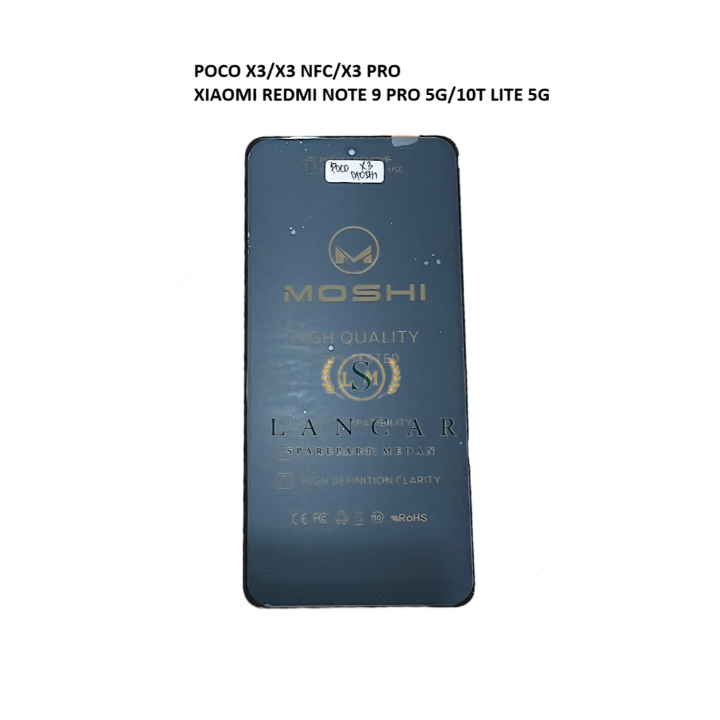 LCD TOUCHSCREEN XIAOMI REDMI NOTE 9 PRO 5G/NOTE 9S