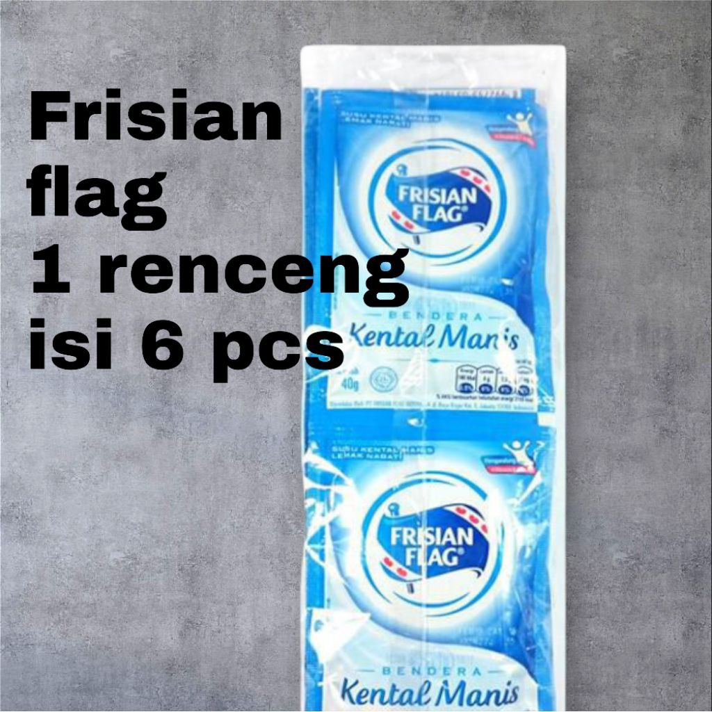 

FRISIAN FLAG 1 renceng isi 6 sachet