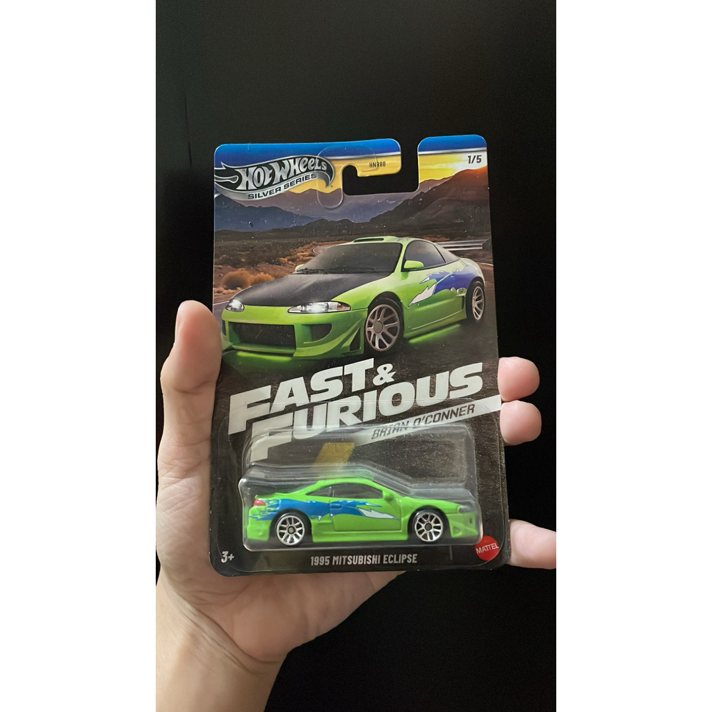 Hot wheels mitsubishi eclipse brian fast and furious new segel hotwheels diecast