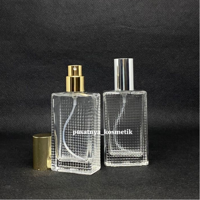 Botol Bintik 30ml Drat Tutup Silver Gold