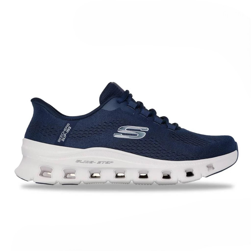 Sepatu Training Pria Skechers Glide Step Pro Elron Navy Original 232941NVY