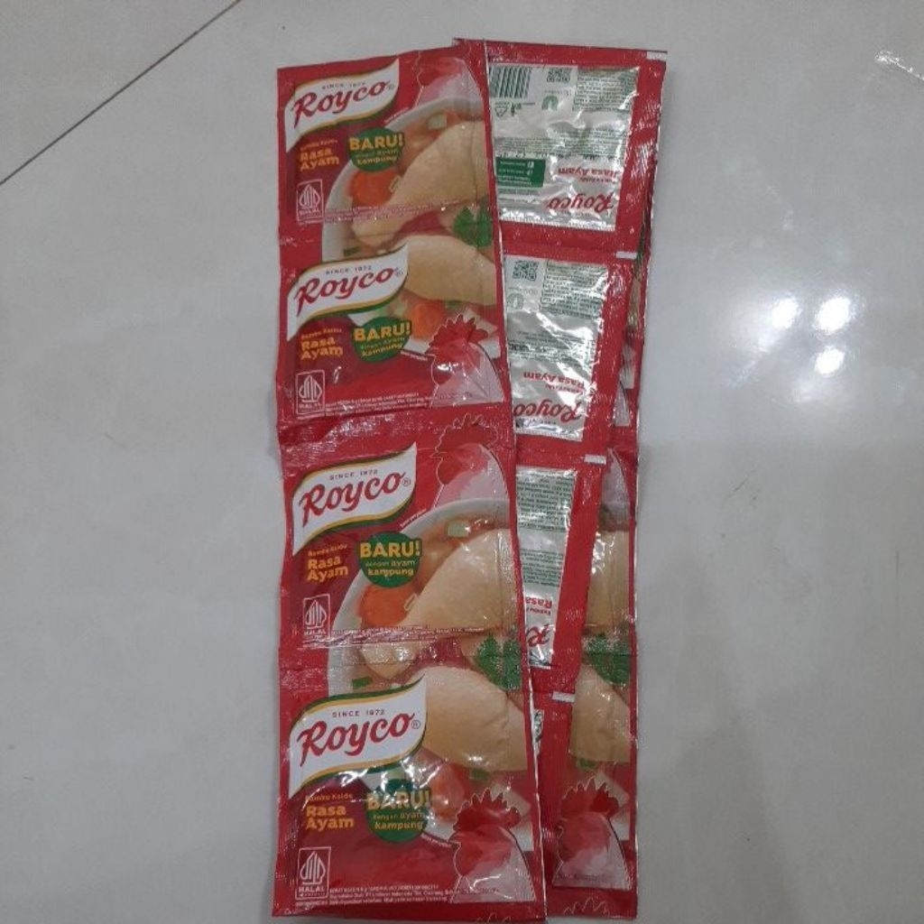 

Royco rasa ayam sachet 8gr 12pcs